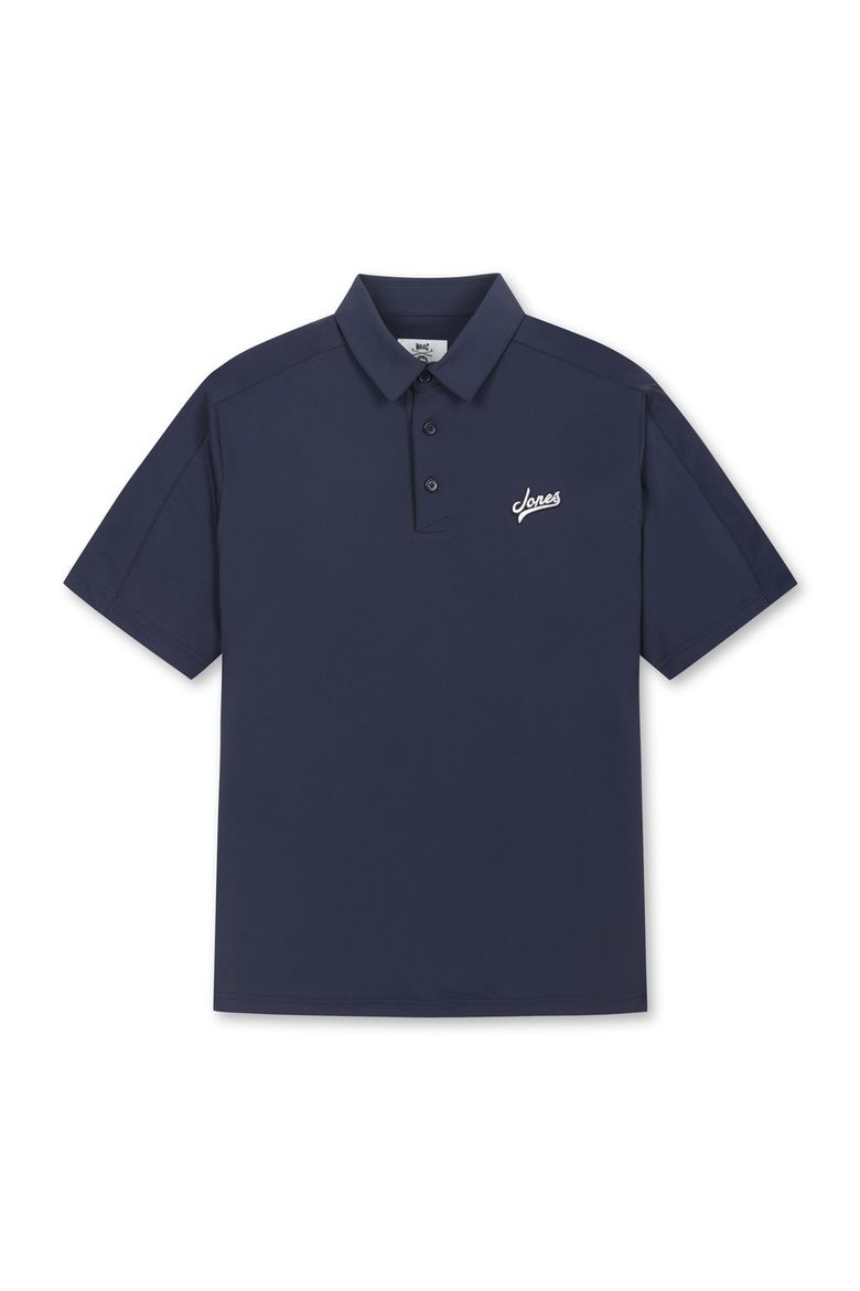 [WAAC X JONES] Men s Line Point SS Polo_WMTCM25373NYD