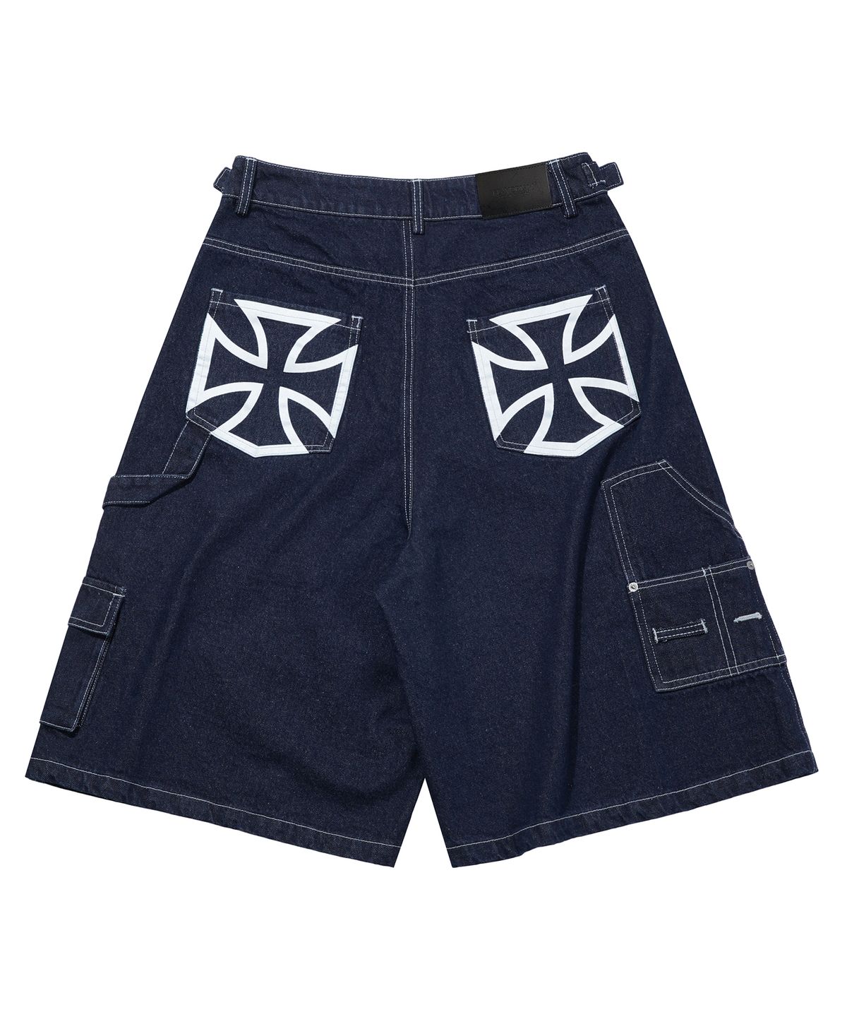 플레이버리즘(FLAVORISM) Carpenter Bermuda Denim Pants [Indigo]