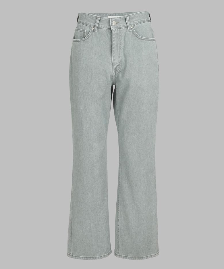 FLOWER RIVET COTTON PANTS 08