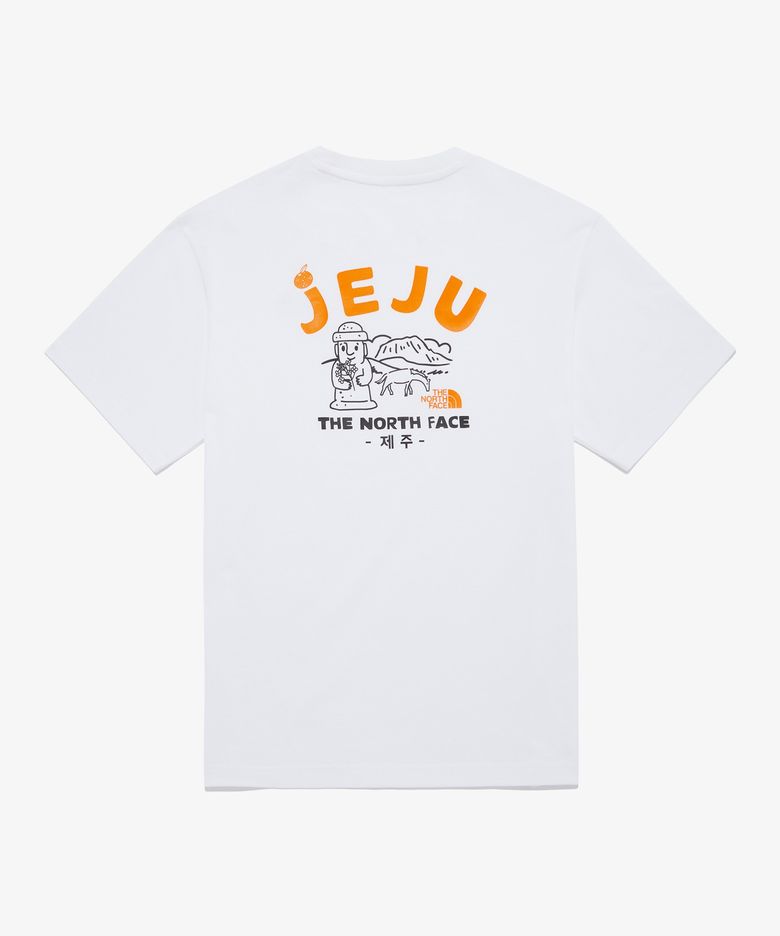 NT7UR44B TNF 제주 에디션 반팔티 WHITE