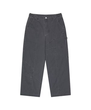 OG 쉴드 코튼 피그먼트 카펜터 팬츠-더스티 핑크