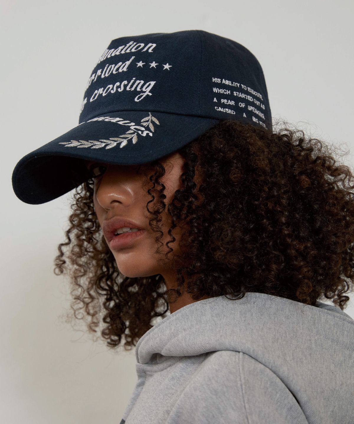 ●ESC STUDIO● big waves ball cap (3色) unisex MUSINSA | ESC STUDIO big waves ball cap(navy)