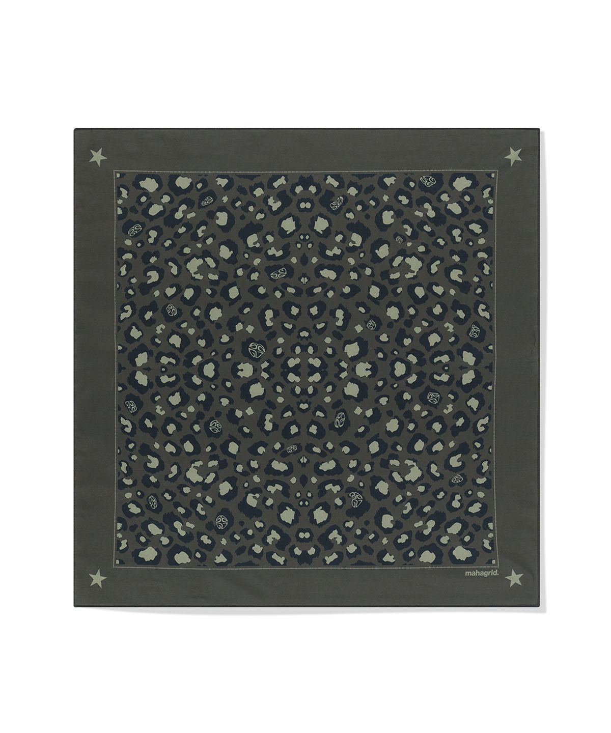 마하그리드(MAHAGRID) ECLIPSE LEOPARD BANDANA BROWN(MG2FSMAB80A)