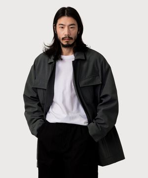 체스터 정글 퍼티그 오버핏 자켓 챠콜