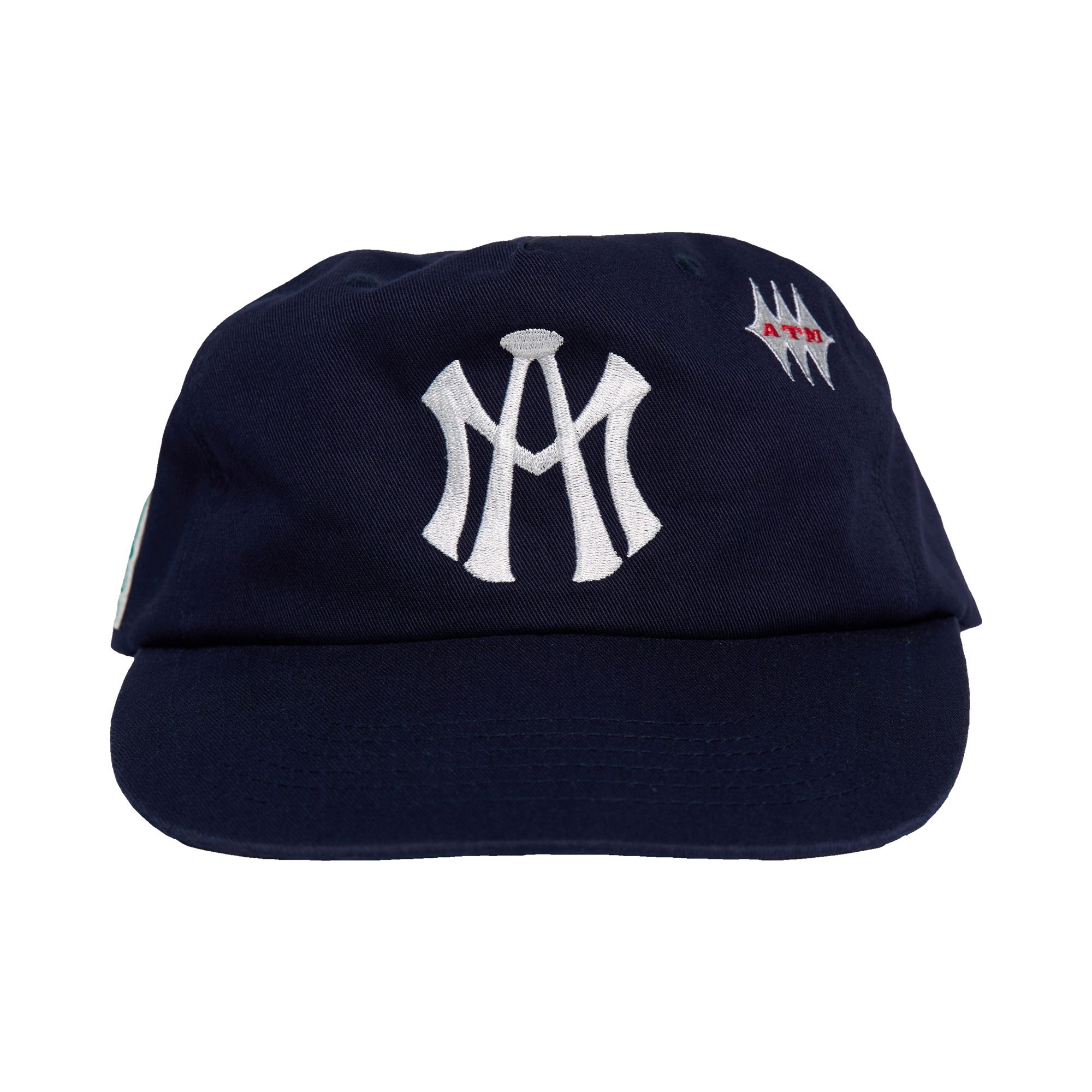 帽子 AFTERMATH YANK BALL CAP NAVY MUSINSA | Aftermath ATM LOGO BALL CAP [NAVY]