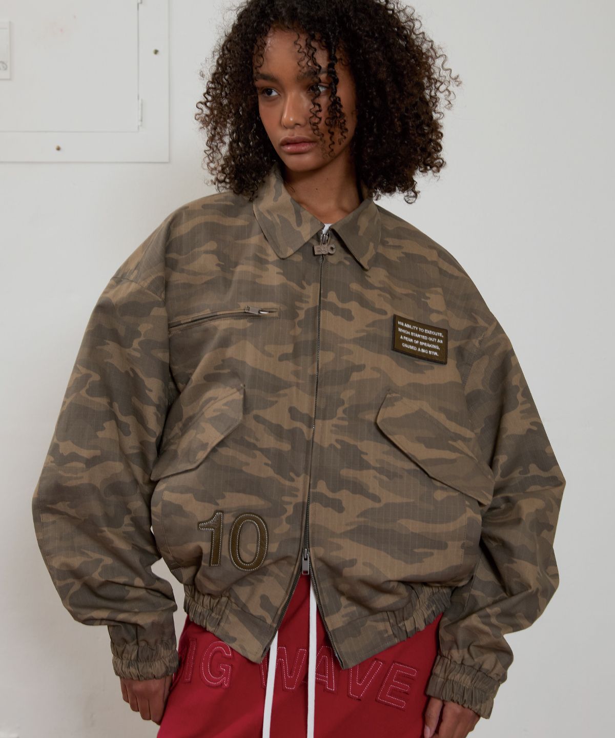 【ESC STUDIO】25SS★ big waves' blouson MUSINSA | ESC STUDIO big waves blouson (camo)
