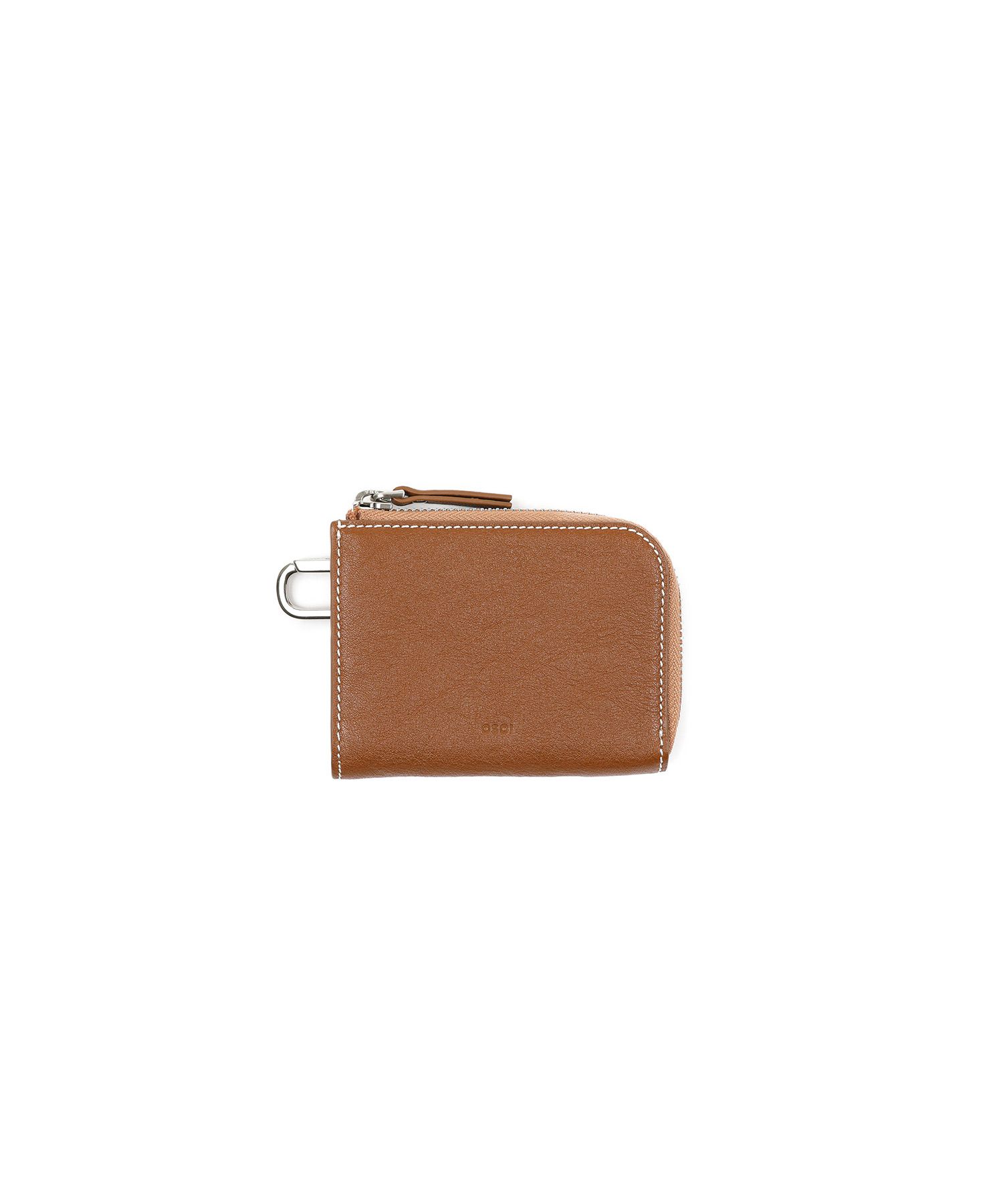 【OSOI】韓国人気★ HALF WALLET MUSINSA | OSOI HALF WALLET [TAN]