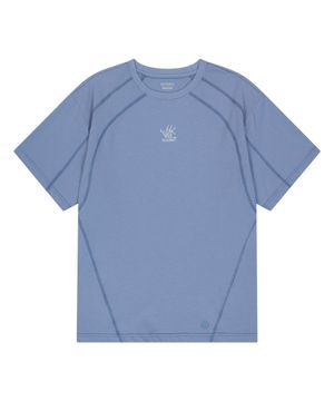 OG 쉴드 인시전 숏 슬리브 티셔츠-다크블루