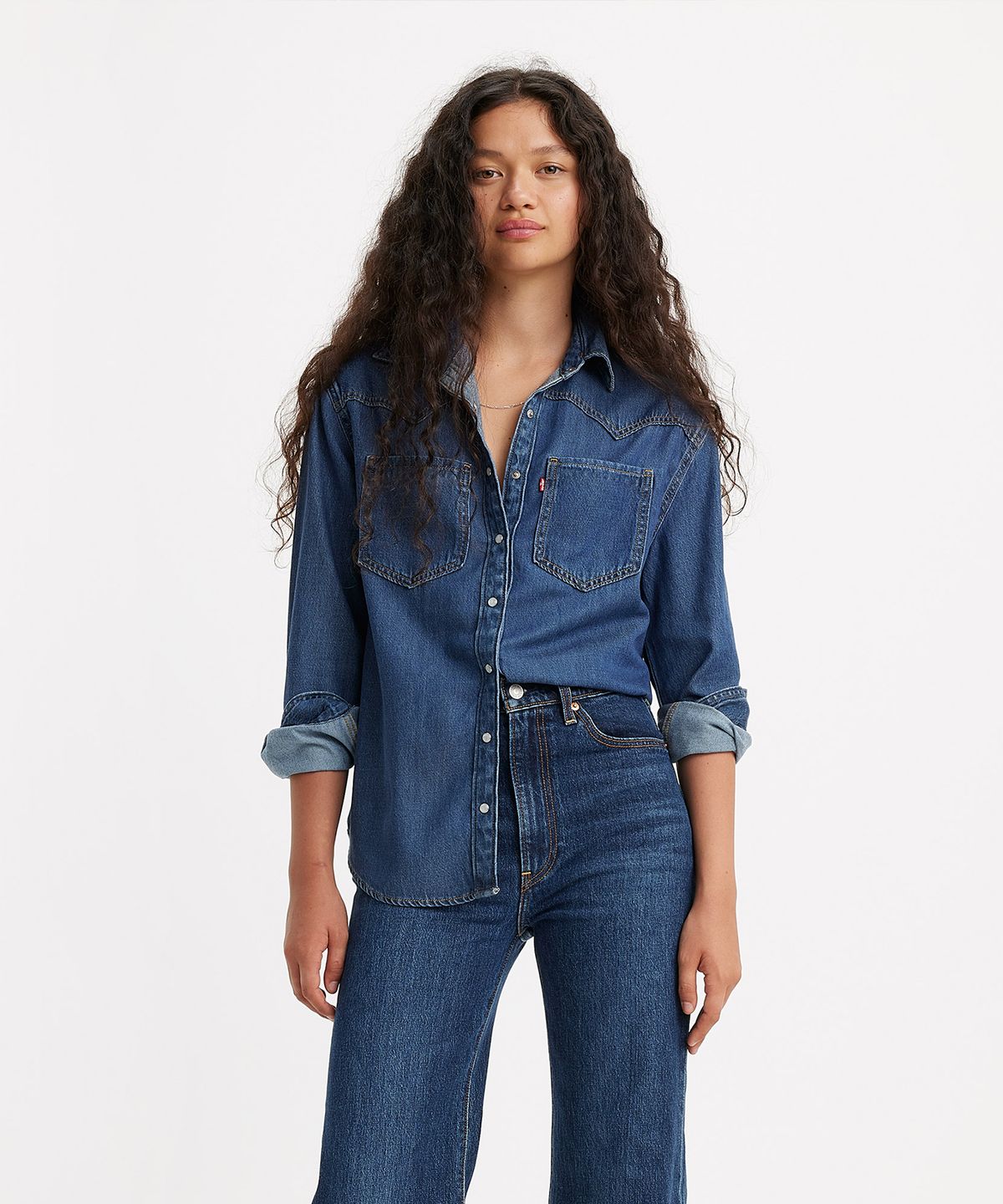 리바이스(LEVI'S) 테오도라 웨스턴 셔츠 A7244-0007