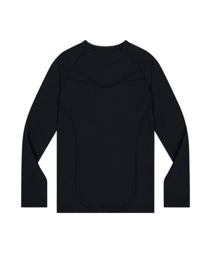 OG 쉴드 플래쉬 롱 슬리브 티셔츠-블랙