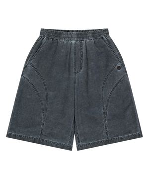 OG 쉴드 피그먼트 버뮤다 팬츠-차콜