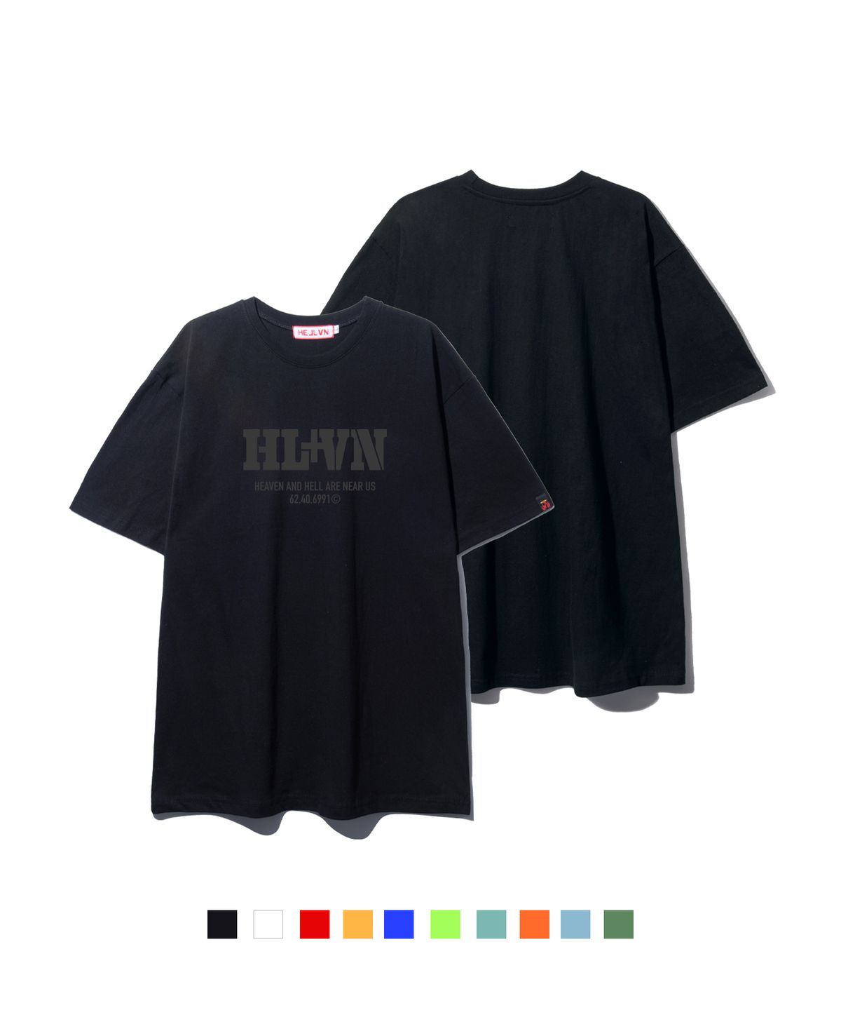 헬븐(HELLVN) H/V HL더하기VN 베이직 반팔 티셔츠 (SAS2-4HV040)