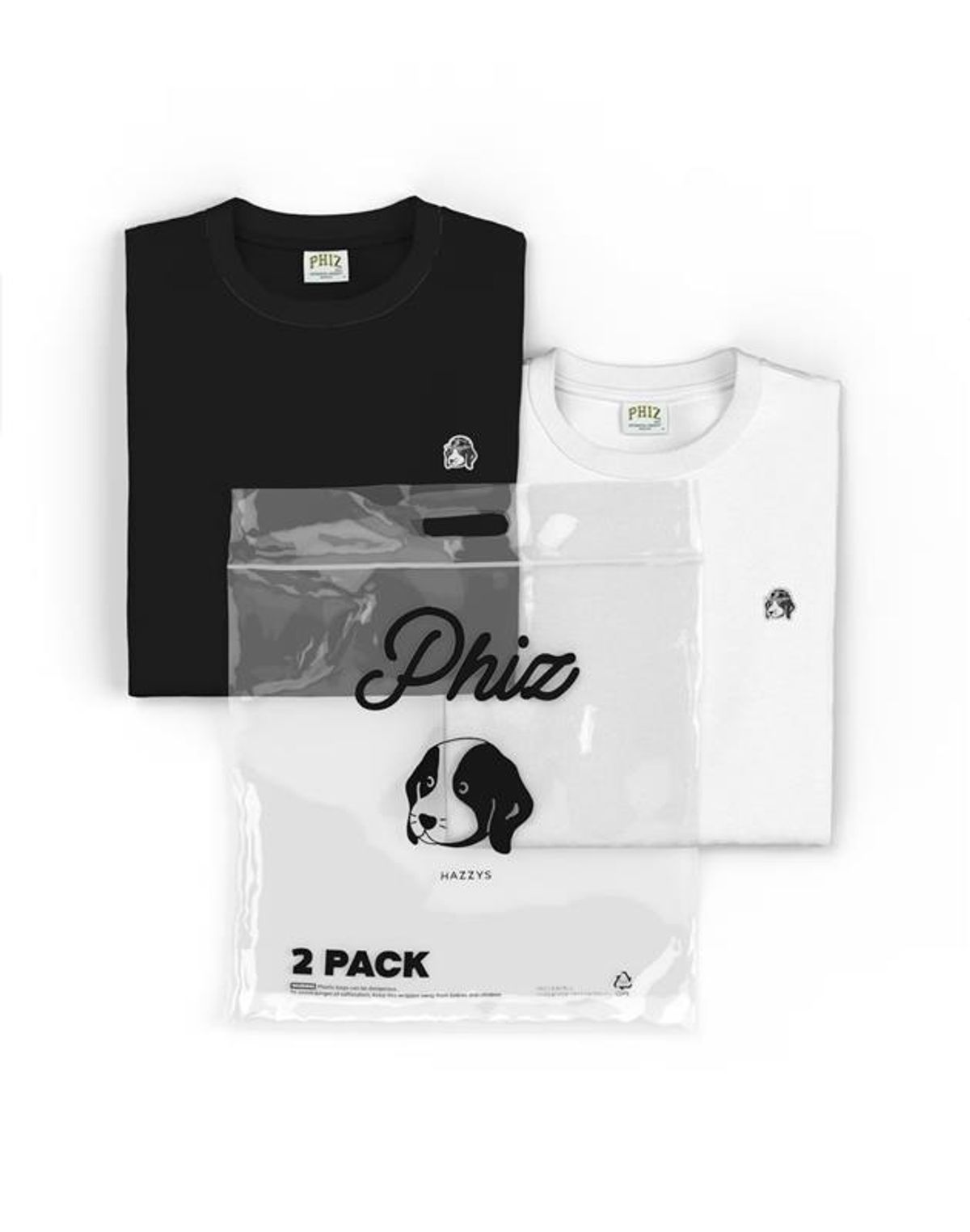 헤지스 피즈(HAZZYS PHIZ) 2PACK 반팔 티셔츠