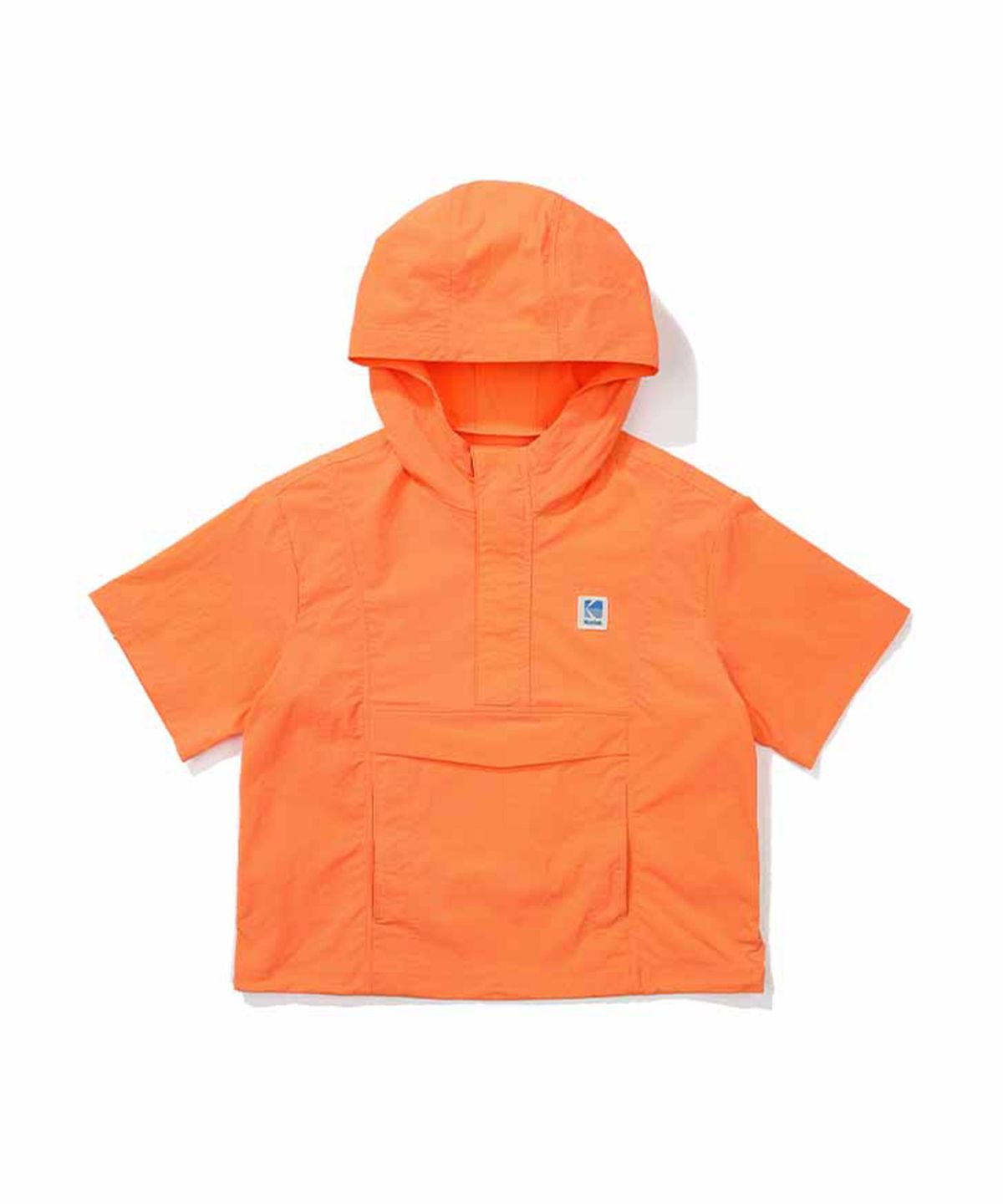 코닥 키즈(KODAK KIDS) 브리즈 후드 반팔 아노락 키즈 ORANGE