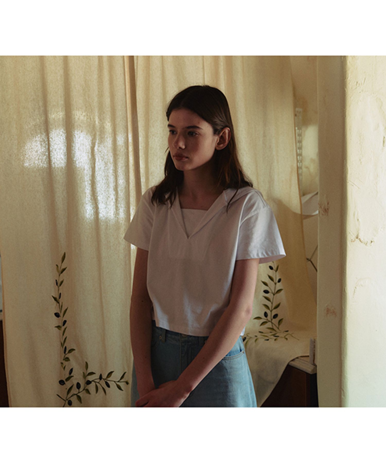 ★Dunst★ SAILOR COLLARED TSHIRT WHITE_UDTS5B226WT MUSINSA | DUNST FOR WOMEN SAILOR COLLARED T