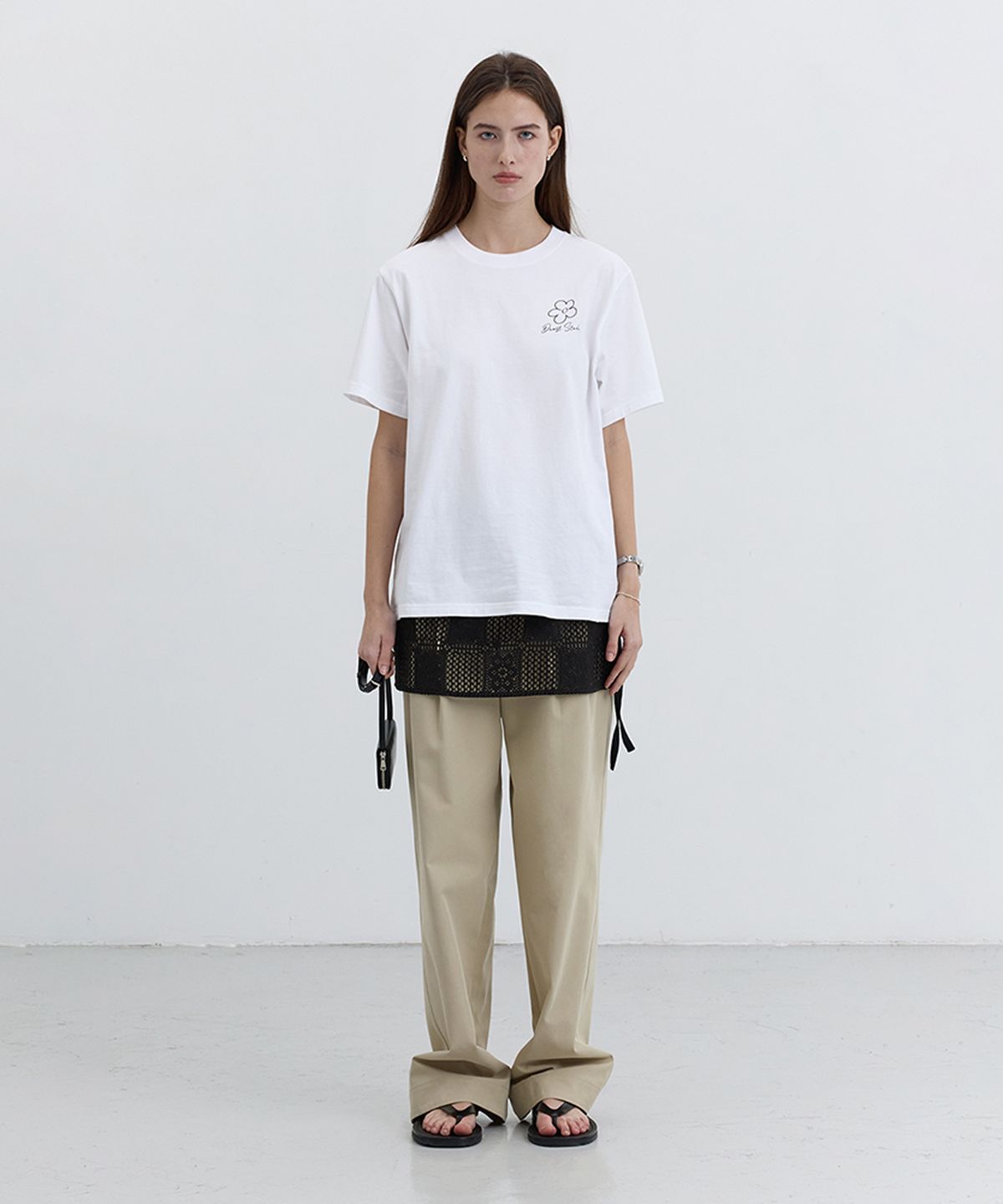 던스트(DUNST) DOUBLE PLEATED CHINO SLACKS_UDPA5B225_BEIGE
