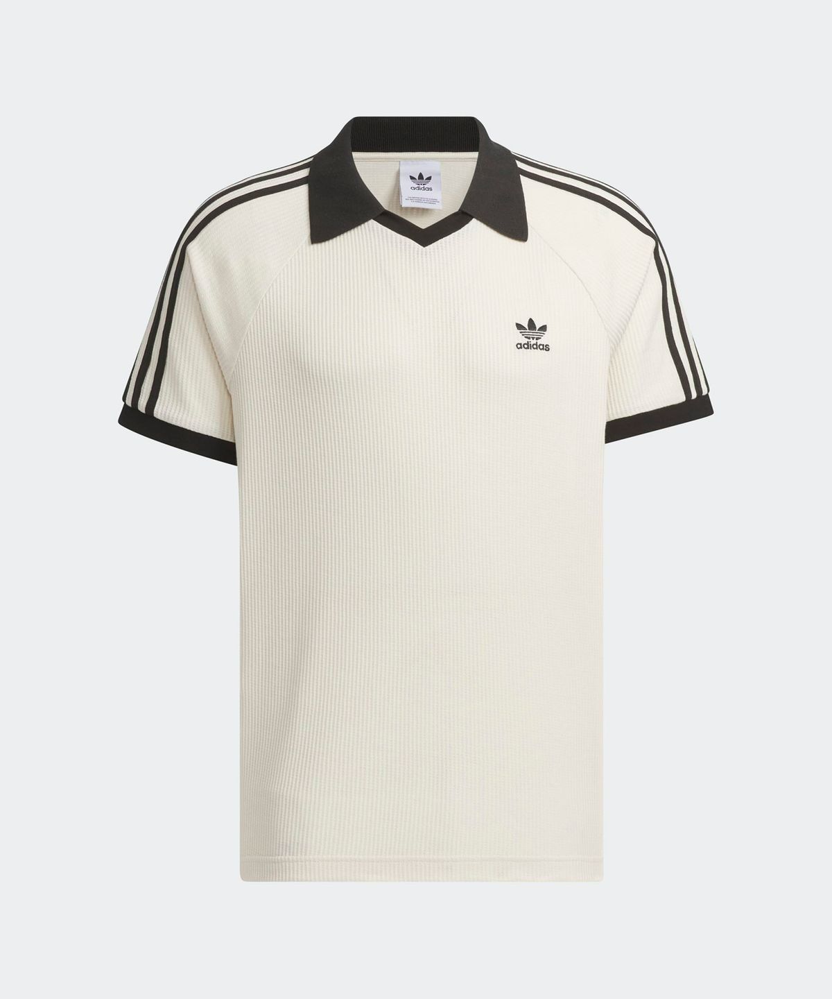 아디다스(ADIDAS) 와플 반팔 폴로 셔츠 - 원더화이트 / JV9265