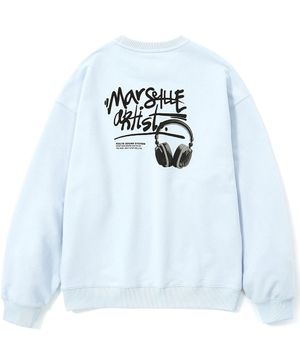 MARSEILLE ARTIST CREWNECK LBLUE