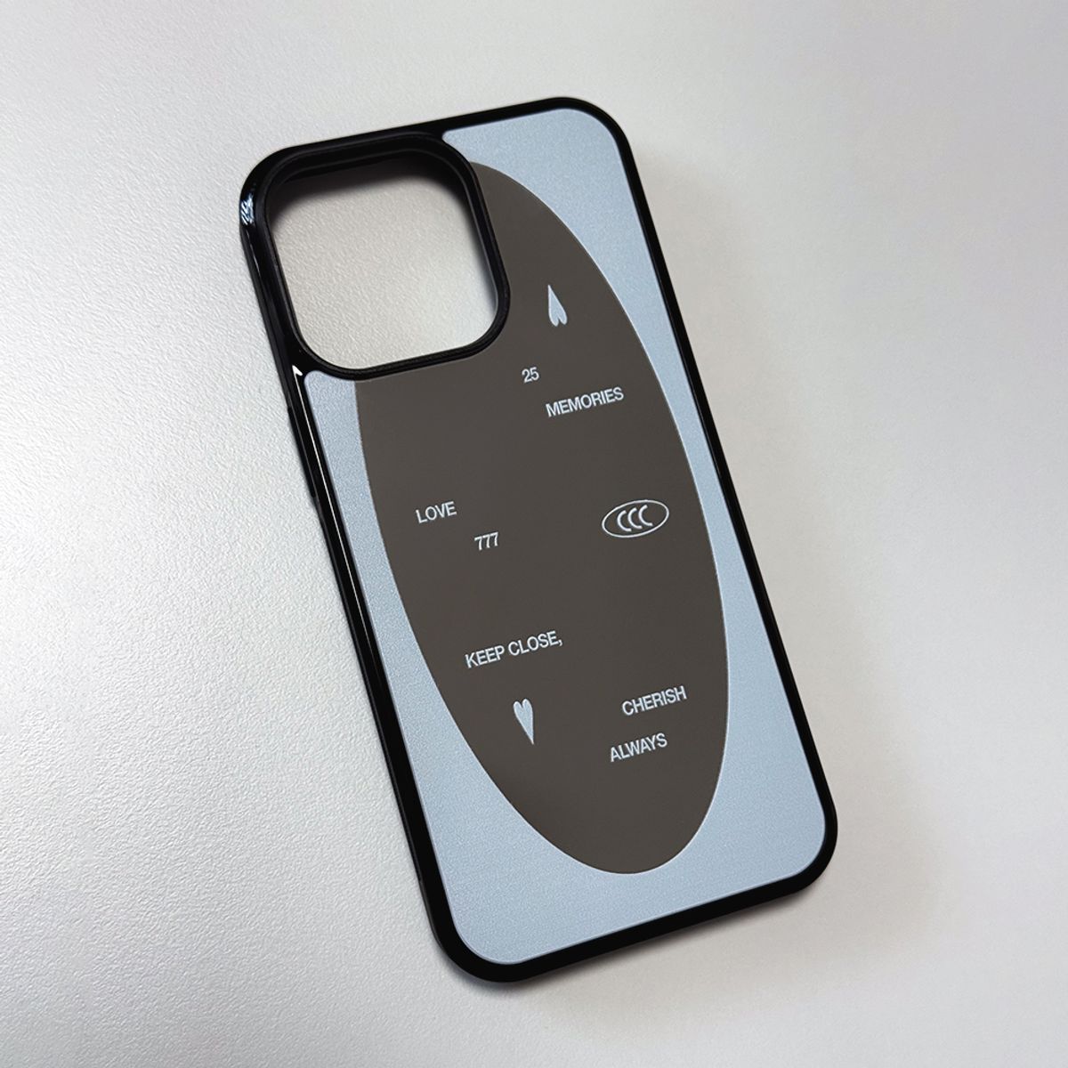 메모리즈바운더리(MEMORIESBOUNDARY) LOVE Memories Bumper Mirror Phone Case (SB)/(MagSafe)