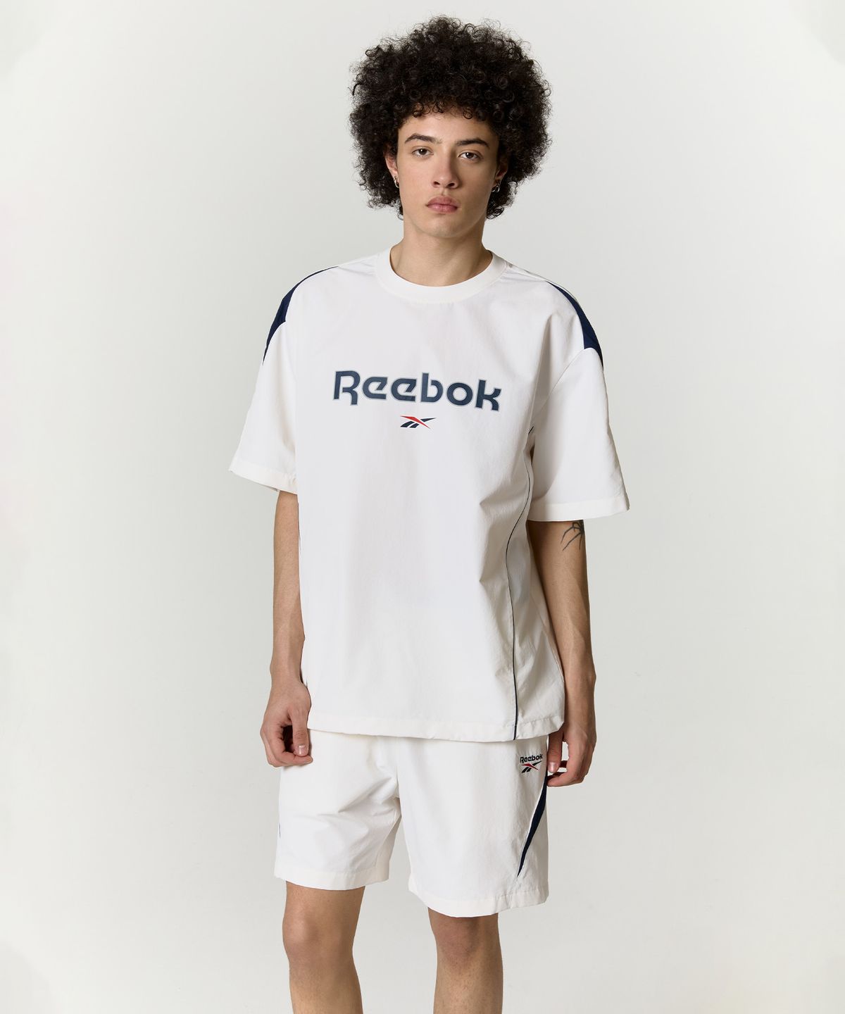 리복(REEBOK) 일립스 쇼츠 - 화이트
