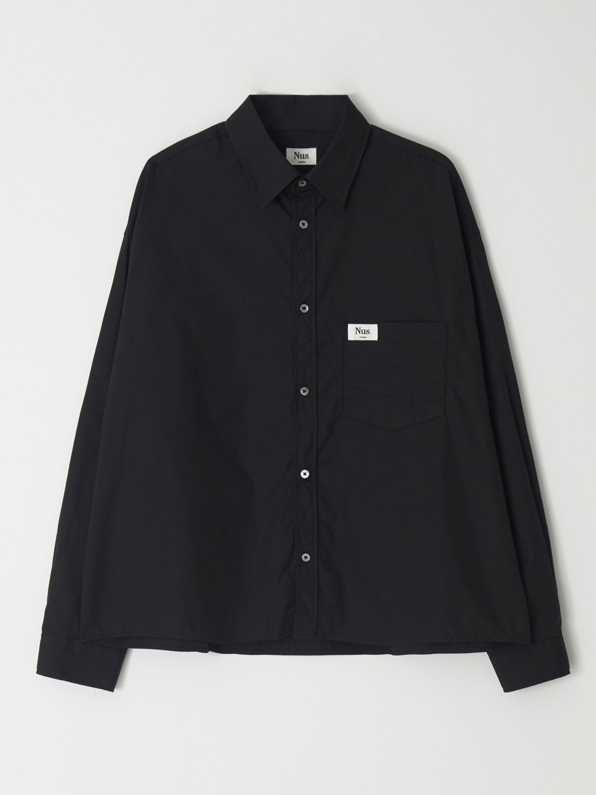 너스(NUS) YEI Patch Shirts (Black)