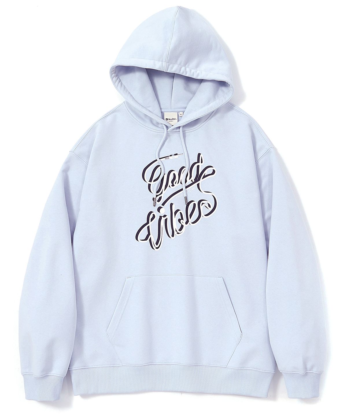 쿨트(KULTE) GOOD VIBES HOODY LBLUE