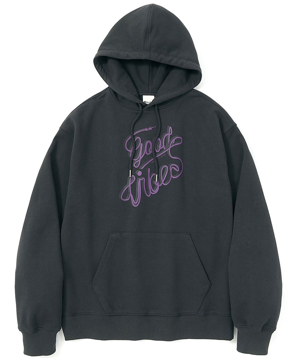 쿨트(KULTE) GOOD VIBES HOODY GREY