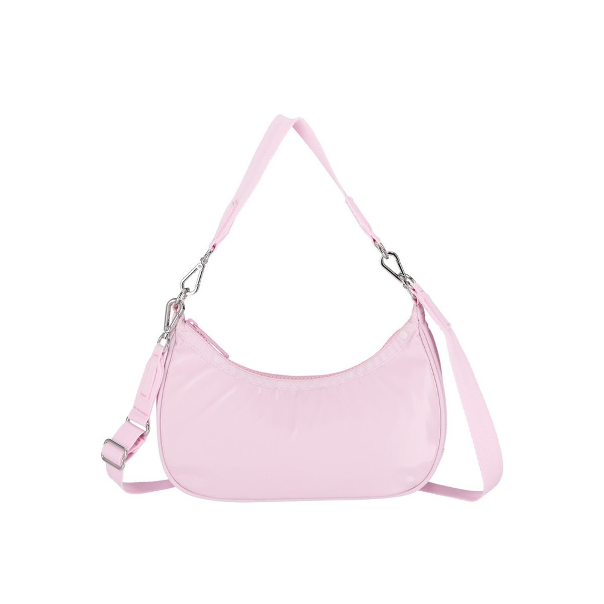 레스포색(LESPORTSAC) 아이스핑크 샤인 스몰 컨버터블 호보백 [3752.MA04]