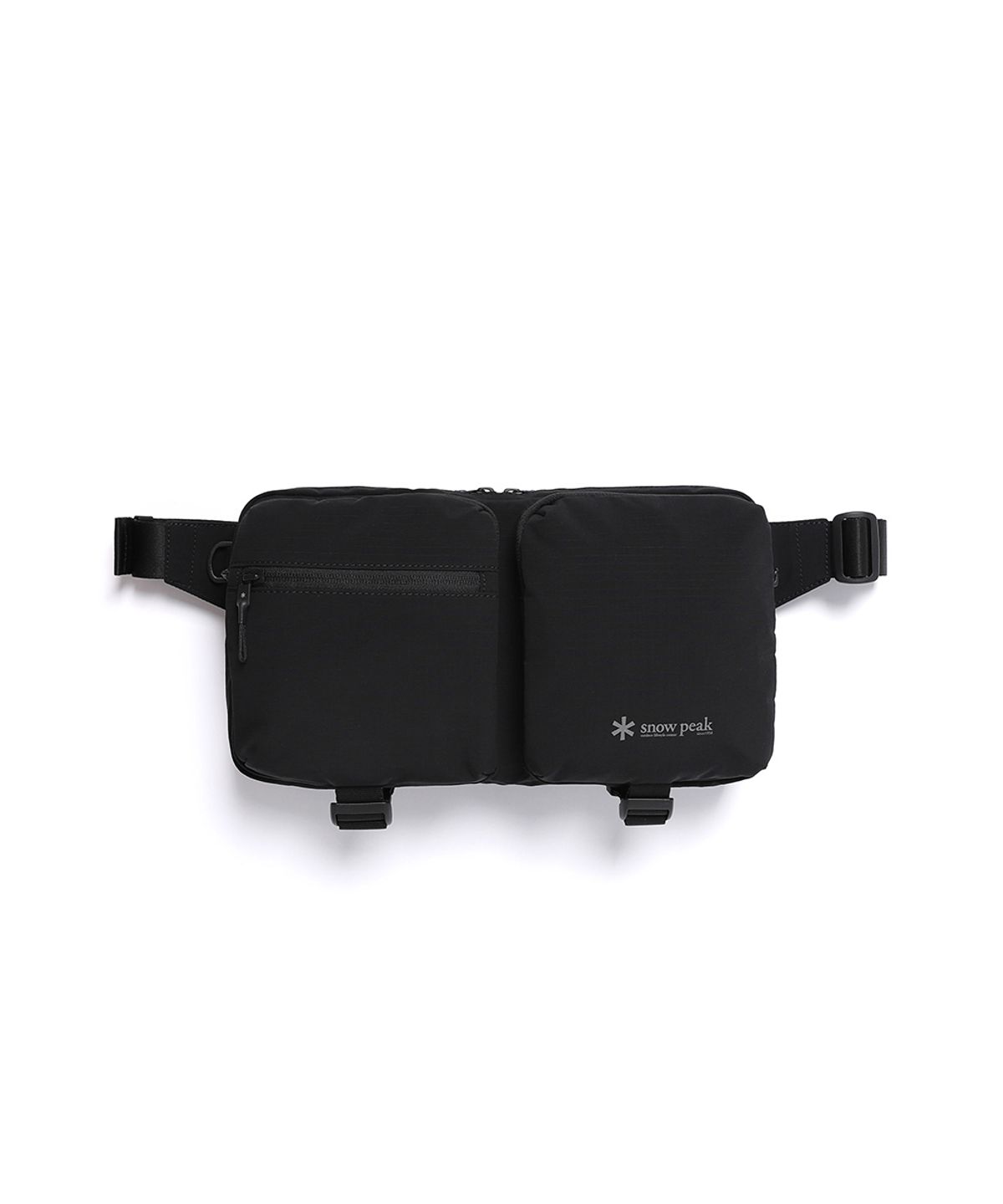 스노우피크 어패럴(SNOWPEAK APPAREL) 듀얼테크 라지 힙색 (S25SUFBG33) Black