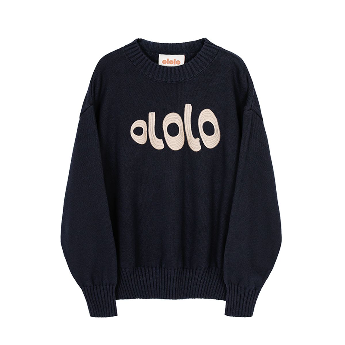 올롤로(OLOLO) Logo Knit Sweater