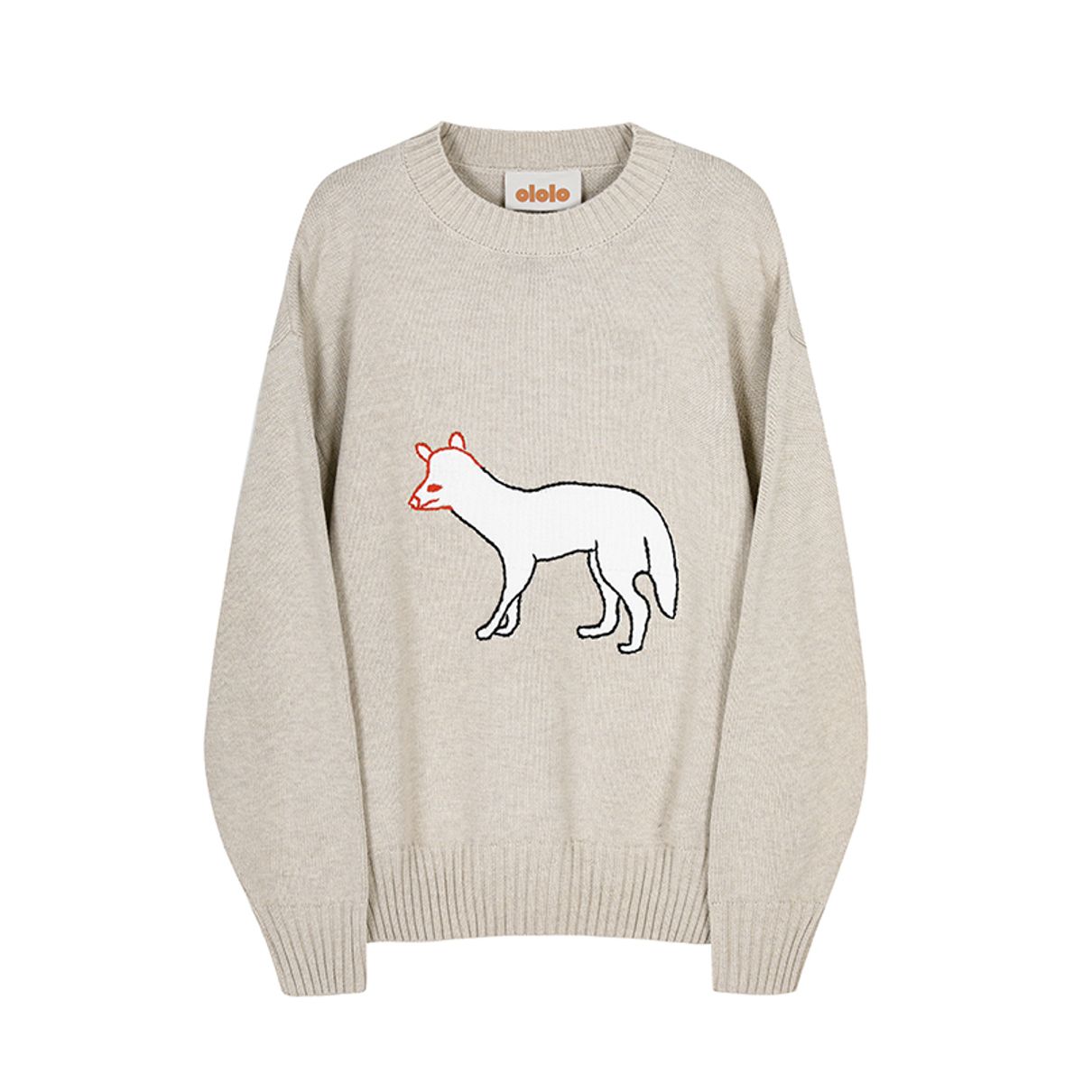 올롤로(OLOLO) Coyotes Have Feelings Too Sweater