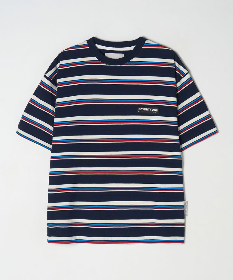 Multi Stripe T-Shirt (Navy)