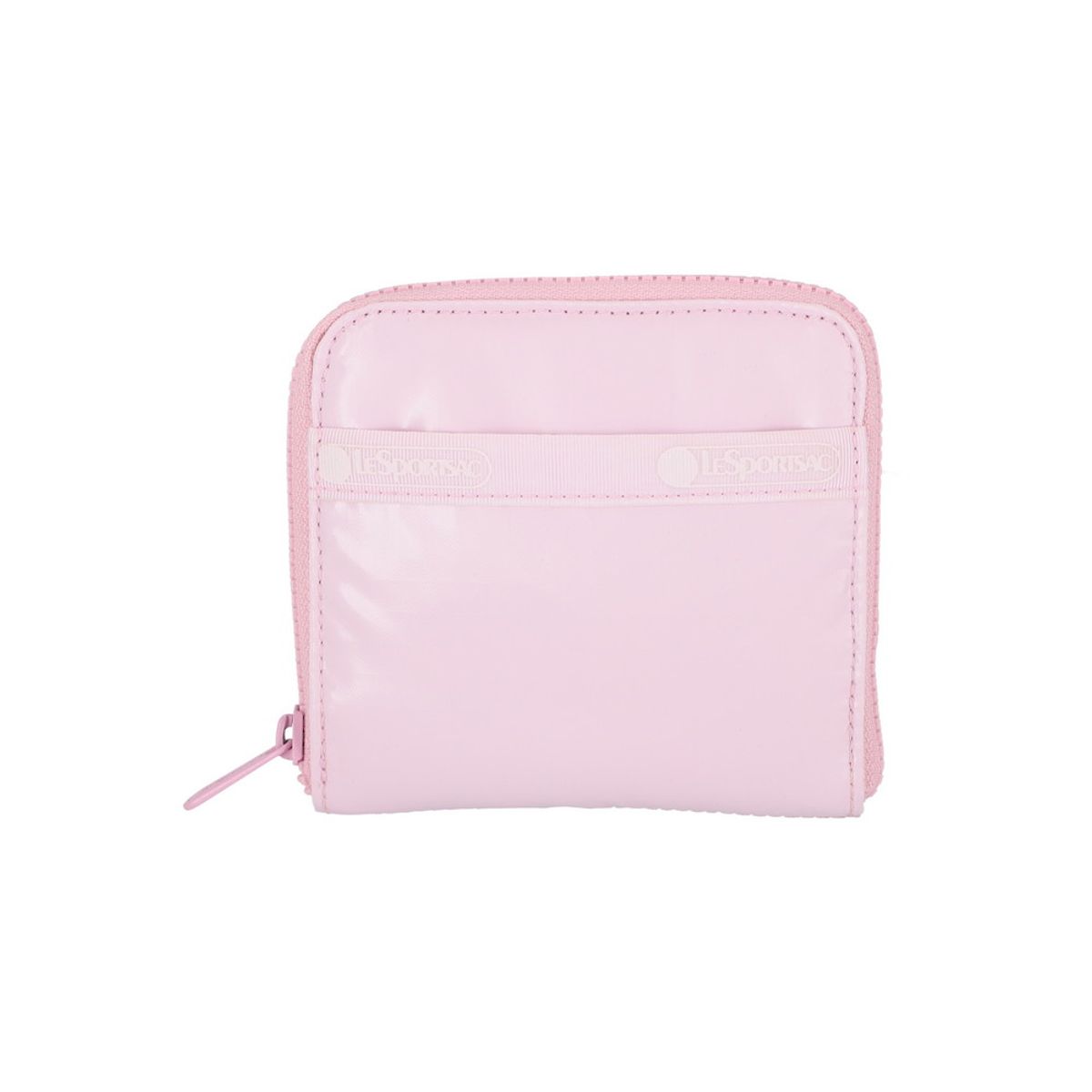 레스포색(LESPORTSAC) 아이스핑크 샤인 콤팩트 집 월렛 [1020.MA04]