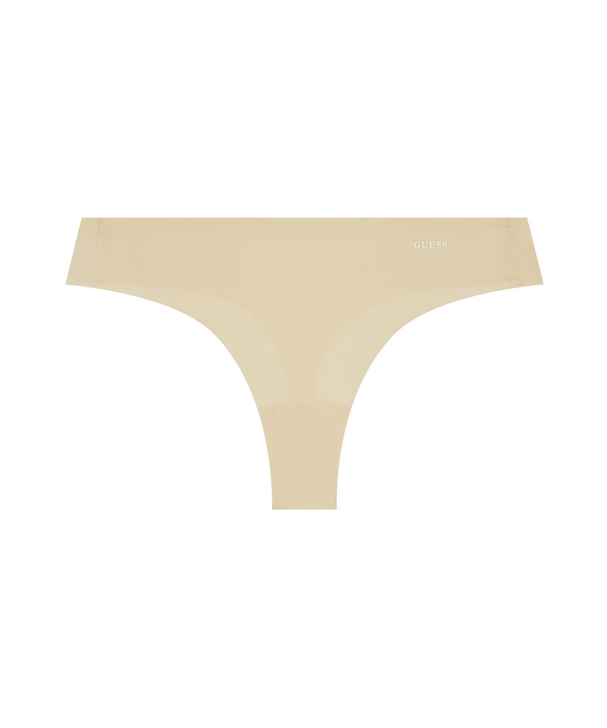 게스언더웨어(GUESS UNDERWEAR) 실루엣 퓨징 티팬티 - 베이지