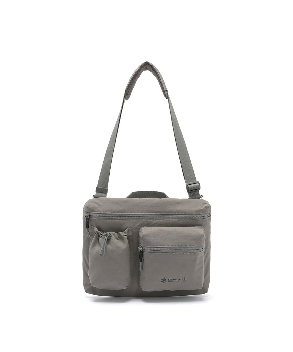 스노우피크 어패럴(SNOWPEAK APPAREL) 듀얼테크 유틸리티 크로스백 (S25SUFCB36) Vintage Gray
