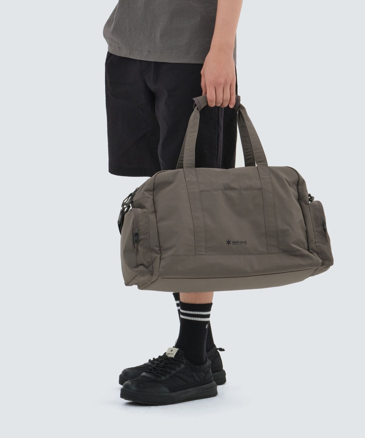 스노우피크 어패럴(SNOWPEAK APPAREL) 듀얼테크 유틸리티 토트백 (S25SUFTB38) Dark Khaki
