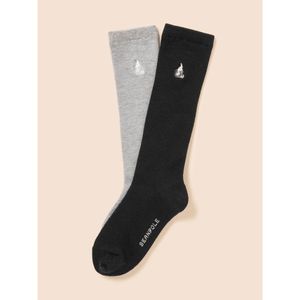 여아 베이직 반타이즈 2족 SET  그레이 (BI53KTG023)