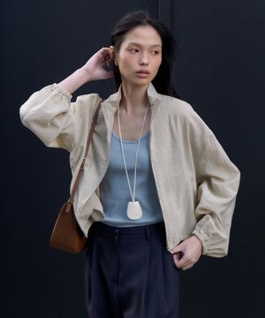 Sheer nylon light jumper