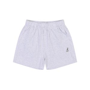 로고 포인트 쿨맥스 저지 쇼츠 RB 0108 멜란지 그레이