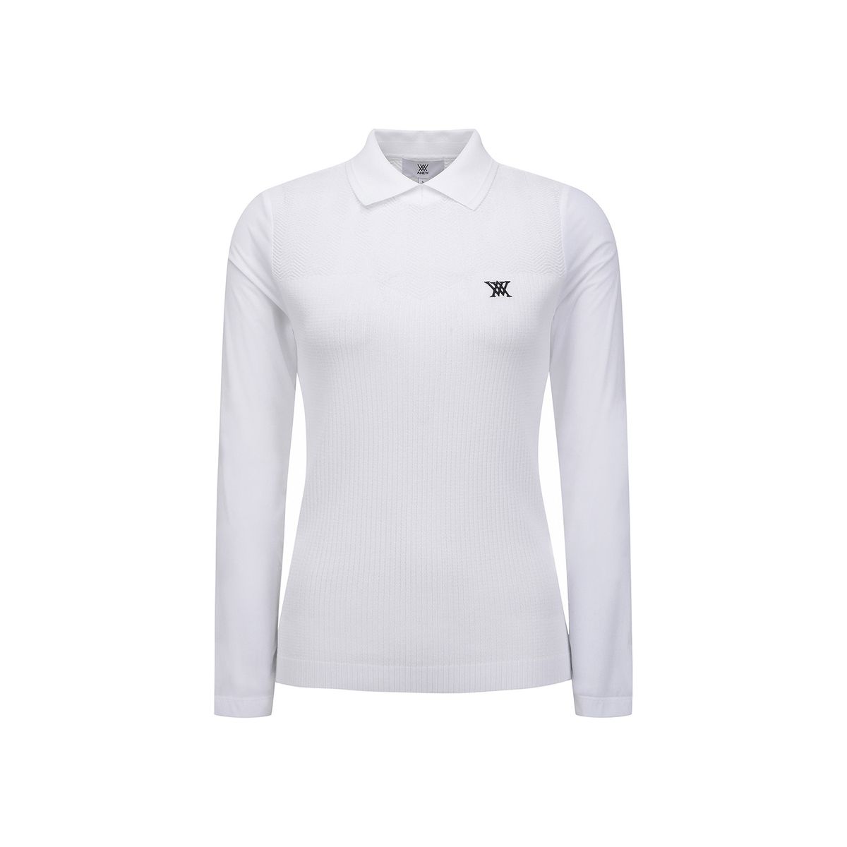 어뉴골프(ANEW GOLF) WOMEN SM HYBRID SWEATER_WH