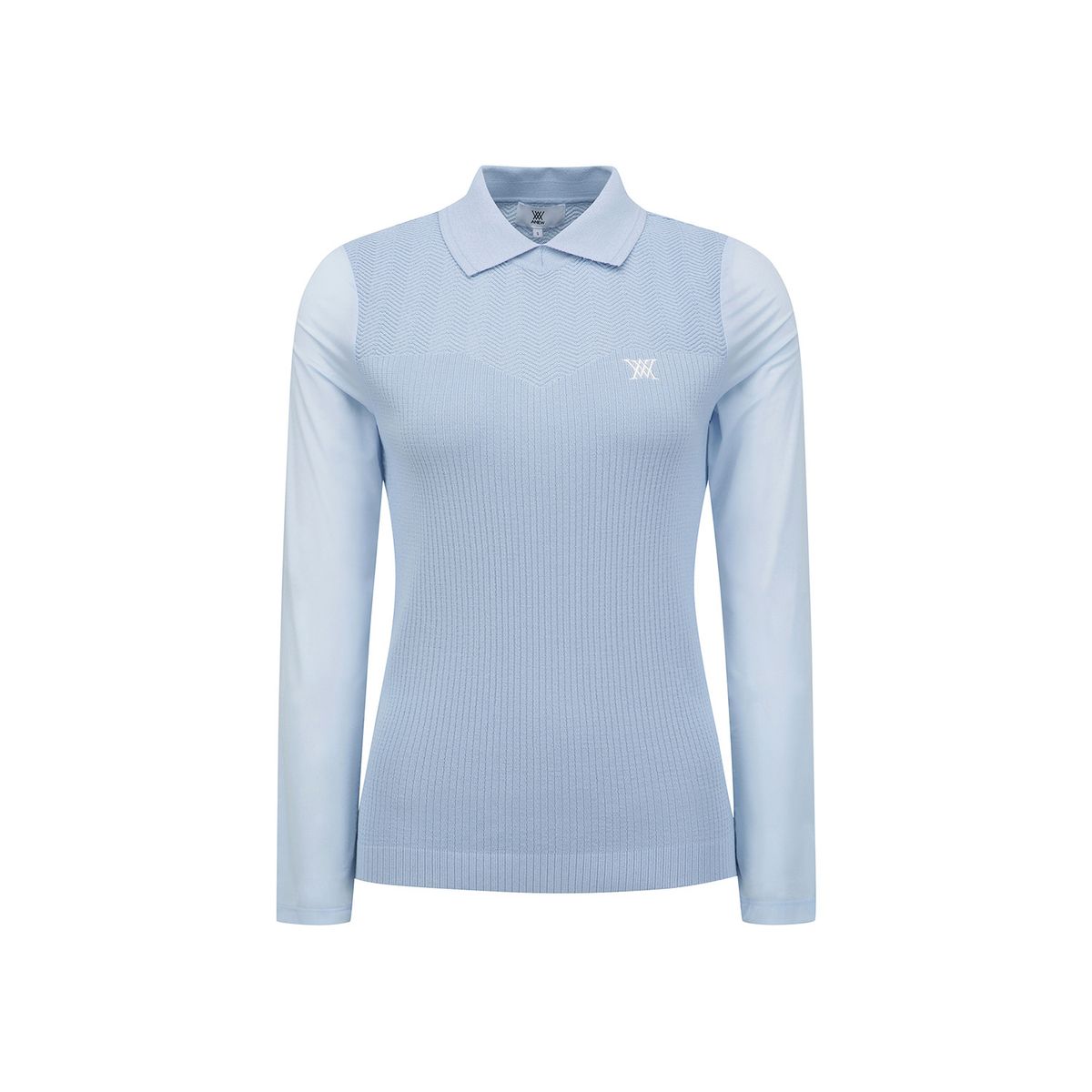 어뉴골프(ANEW GOLF) WOMEN SM HYBRID SWEATER_LB