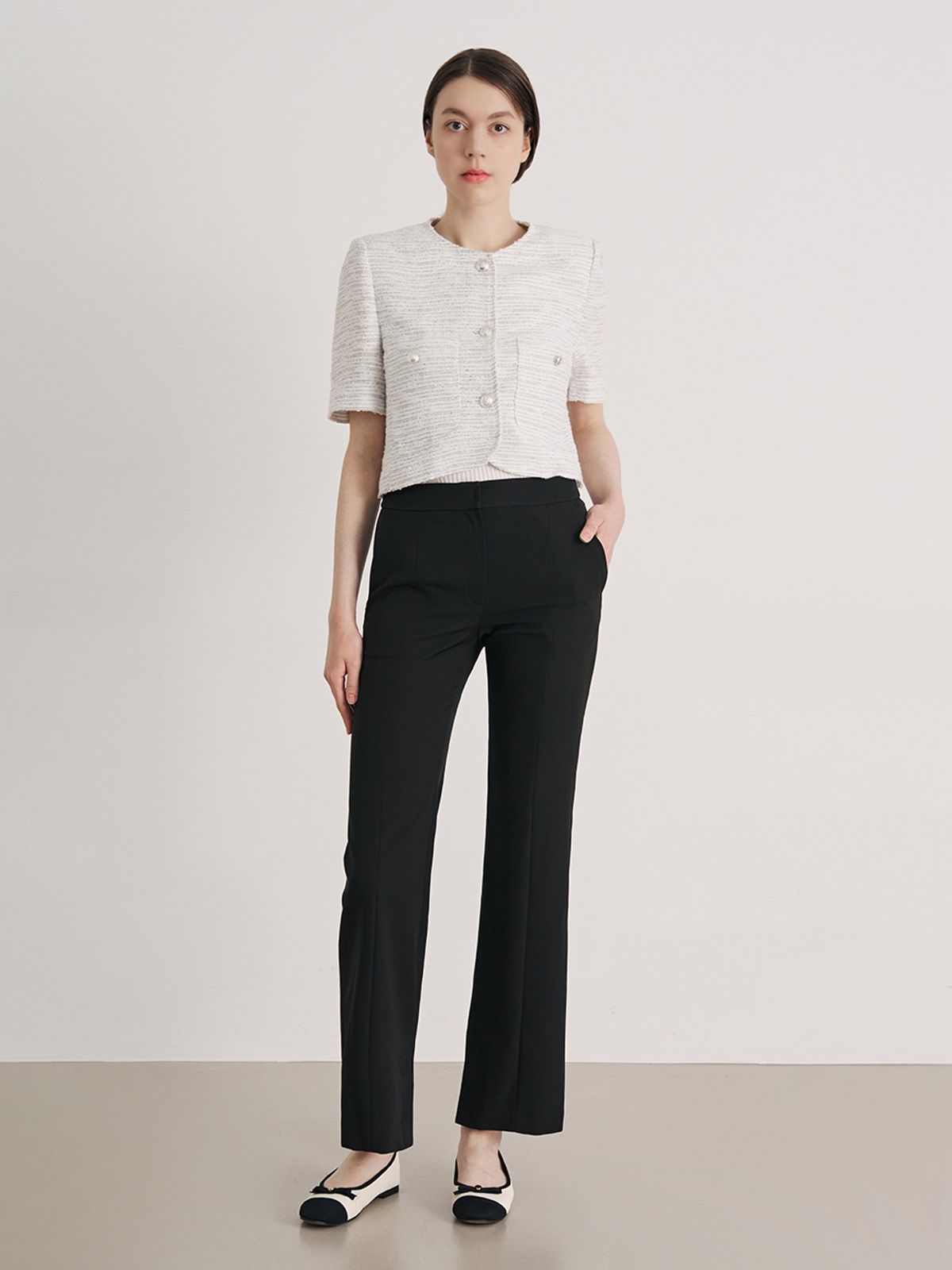 브이엔와이스튜디오(VNYSTUDIO) Boots cut long pants_YA5LPN2