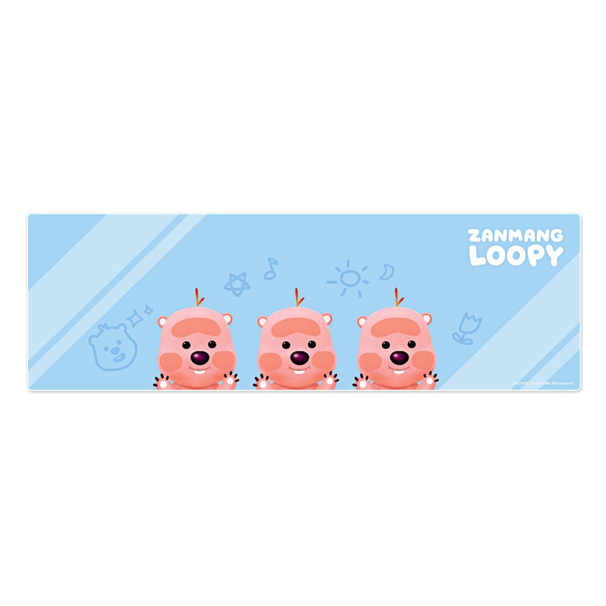잔망루피(ZANMANGLOOPY) 데스크 장패드 Ver2