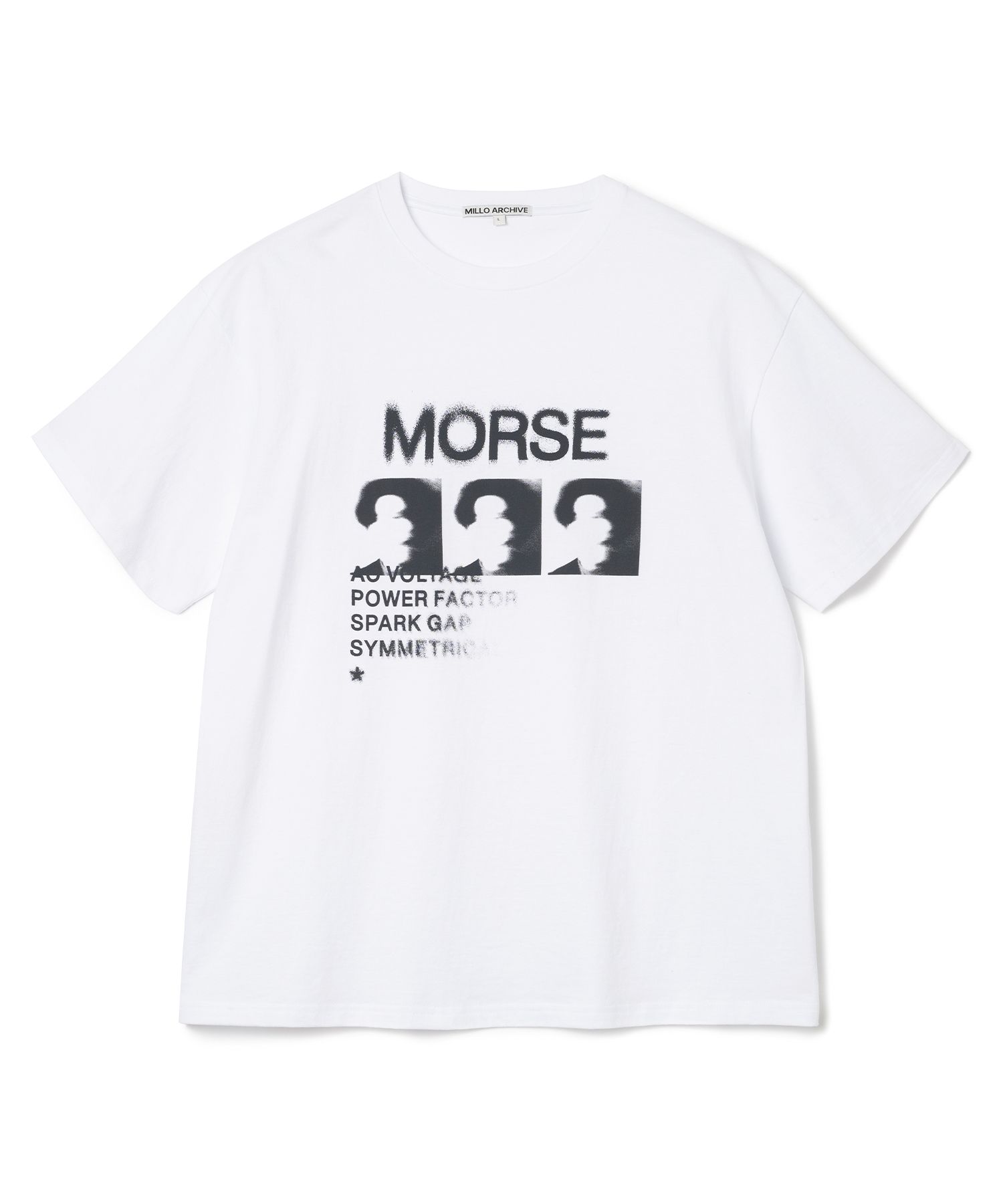 MILLO ARCHIVE ♥ Regular Faded T-Shirts/ 追跡付 MUSINSA | MILLO ARCHIVE Regular Faded T-Shirt [White]
