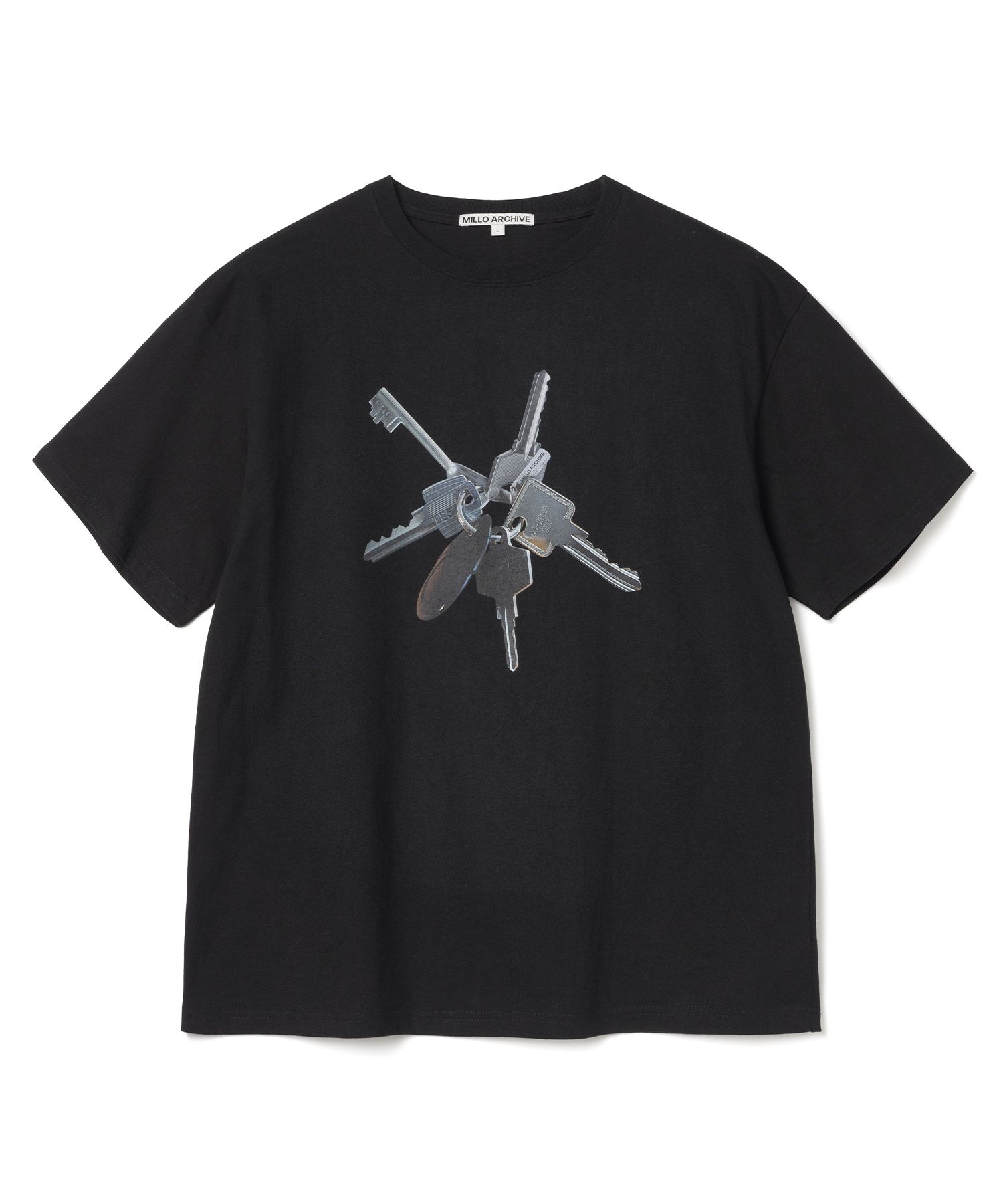 MILLO ARCHIVE ♥ Bold Key T-Shirts/ 追跡付 MUSINSA | MILLO ARCHIVE Bold Key T-Shirt [Black]