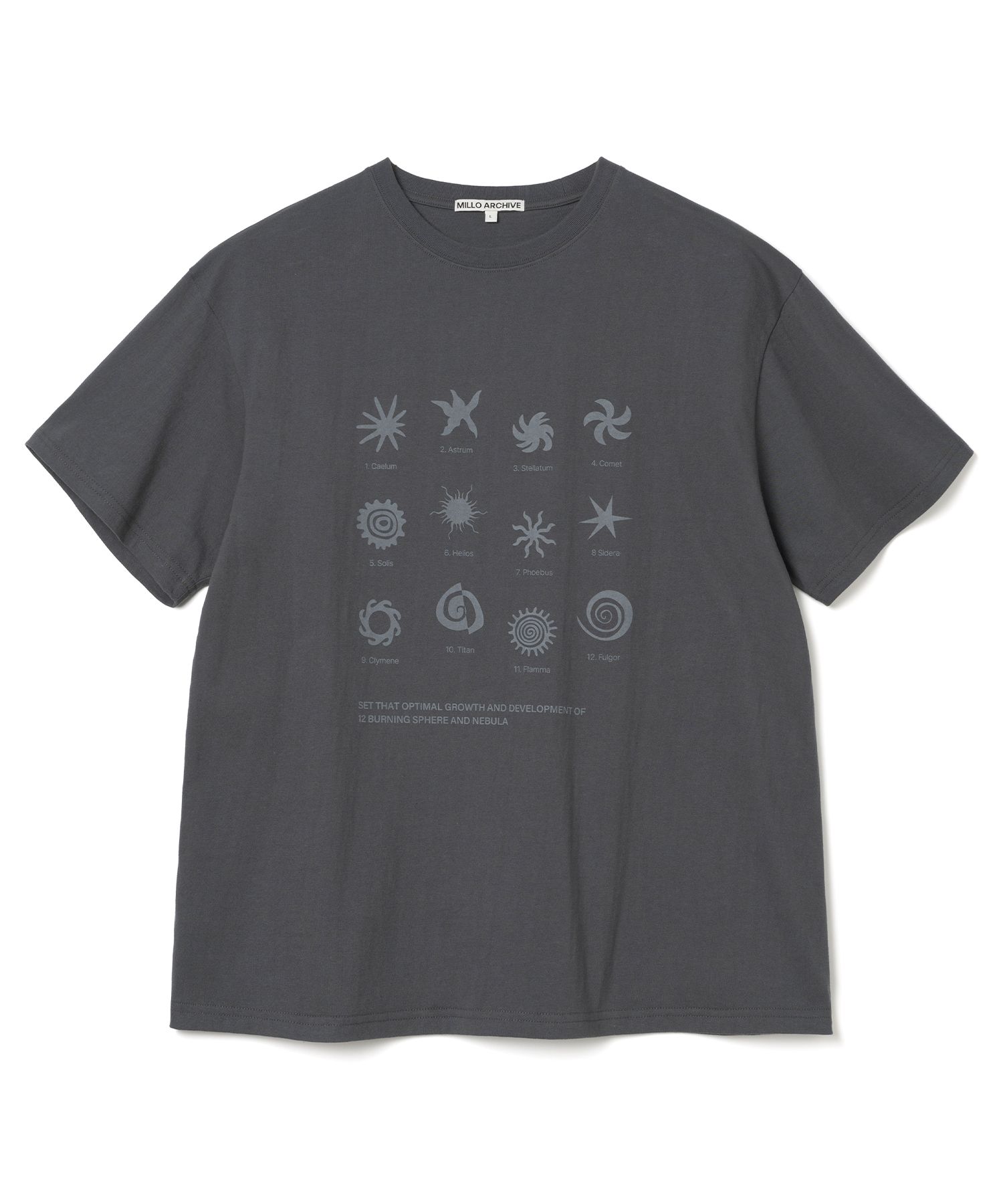 MILLO ARCHIVE ♥ Scroll Square T-Shirts/ 追跡付 MILLO ARCHIVE ♥ Scroll Square T-Shirts/ 追跡付 (MILLO