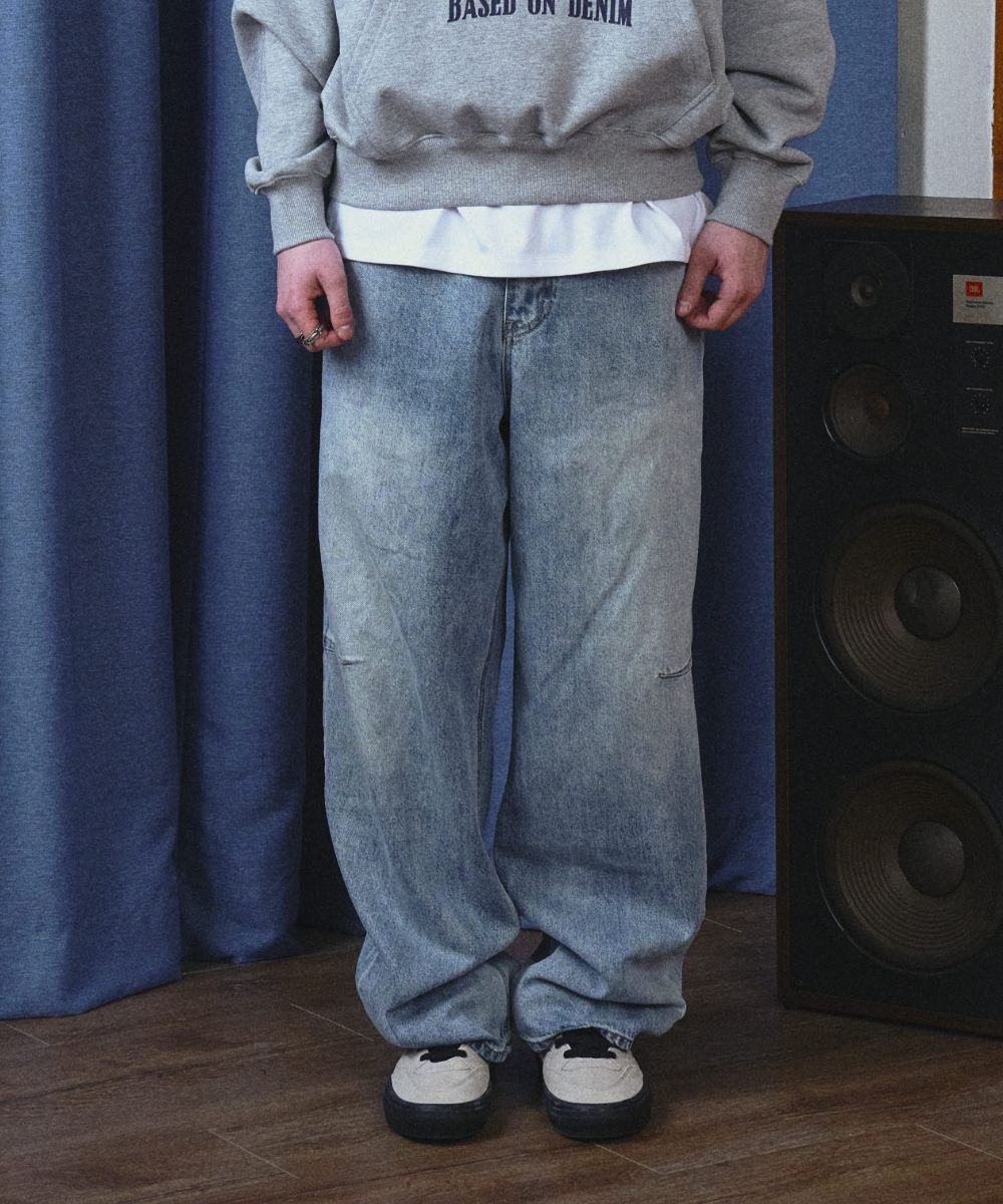 【MAISON MINED】24SS★ DAMAGE DART SEMI WIDE DENIM PANTS MUSINSA | MAISON MINED DART CLAW SEMI WIDE DENIM PANTS BLACK