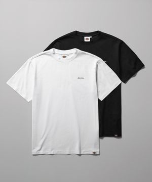 [2PACK] 베이직 폰트 로고 티셔츠 2Color