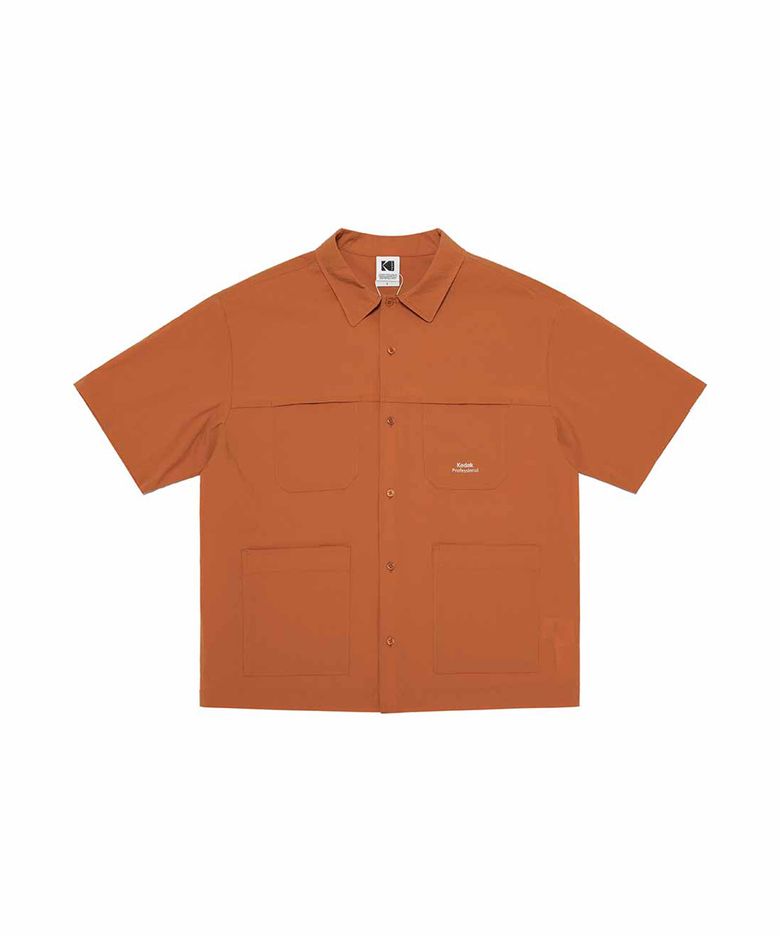 메일러 에센셜 반팔 셔켓 ORANGE