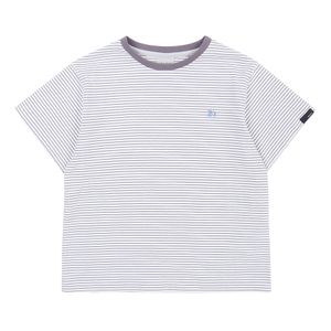 BZ21TS04BN 브라운 스트라이프 티셔츠